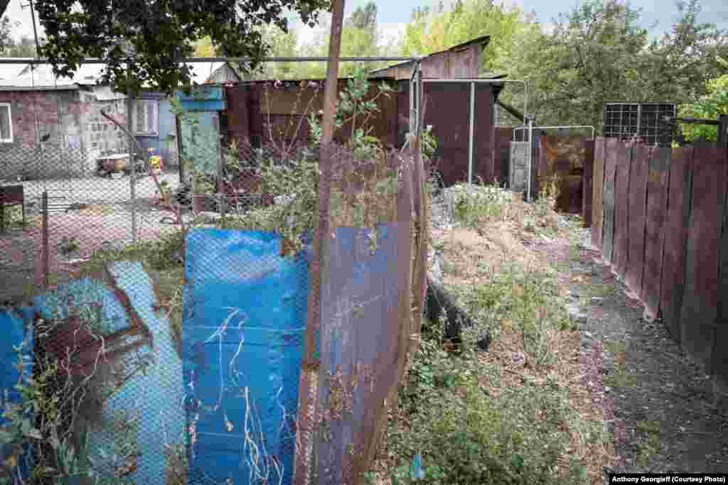 This shantytown in Gyumri is still occupied 26 years after a massive earthquake destroyed much of the town.