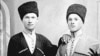 Murzakan Kuchiyev (right) was born in the village of Kadgaron in North Ossetia and claims to have been a passenger on the "Titanic."