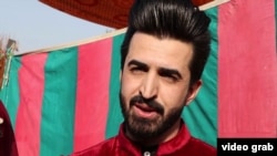 Afghan YouTuber Ajmal Haqiqi (file photo)