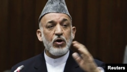 Afghan President Hamid Karzai