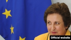 Shirin Ebadi in Brussels on June 23