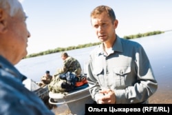 Dmitry Krishkevich at Lake Gassi