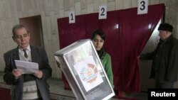 International election monitors said the Tajik vote was neither fair nor free and did not meet international standards.