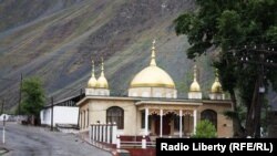 A mosque in eastern Tajikistan