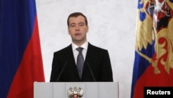 President Dmitry Medvedev announced the political reforms in his state-of-the-nation address on December 22.