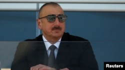 Azerbaijani President Ilham Aliyev has been criticized by international media groups for his harsh treatment of independent media outlets.