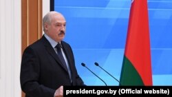 Belarusian President Alyaksandr Lukashenka (file photo)