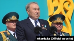 Kazakh President Nursultan Nazarbaev (file photo)