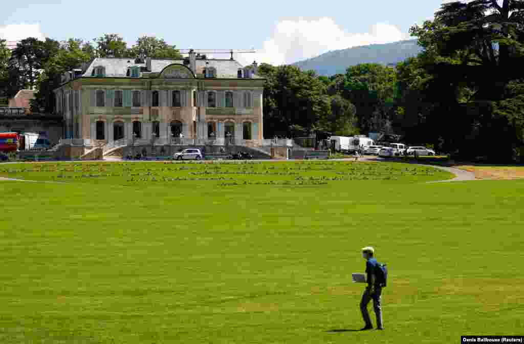 The Villa La Grange photographed on June 11. The villa was completed in 1773.&nbsp;