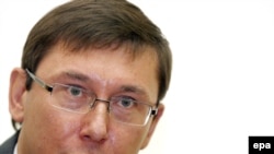 Former Interior Minister Yuriy Lutsenko (file photo)