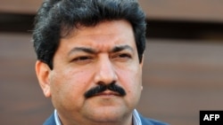 Pakistani journalist and television anchor Hamid Mir 