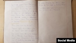 In the letter, Olga Fedorchenko's young daughter writes: “Dad, why do you need this war? Come home to us. Everything is wonderful at home. Why do you need this?”