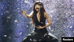 Sweden's Loreen, the winner of the 2012 Eurovision song Contest