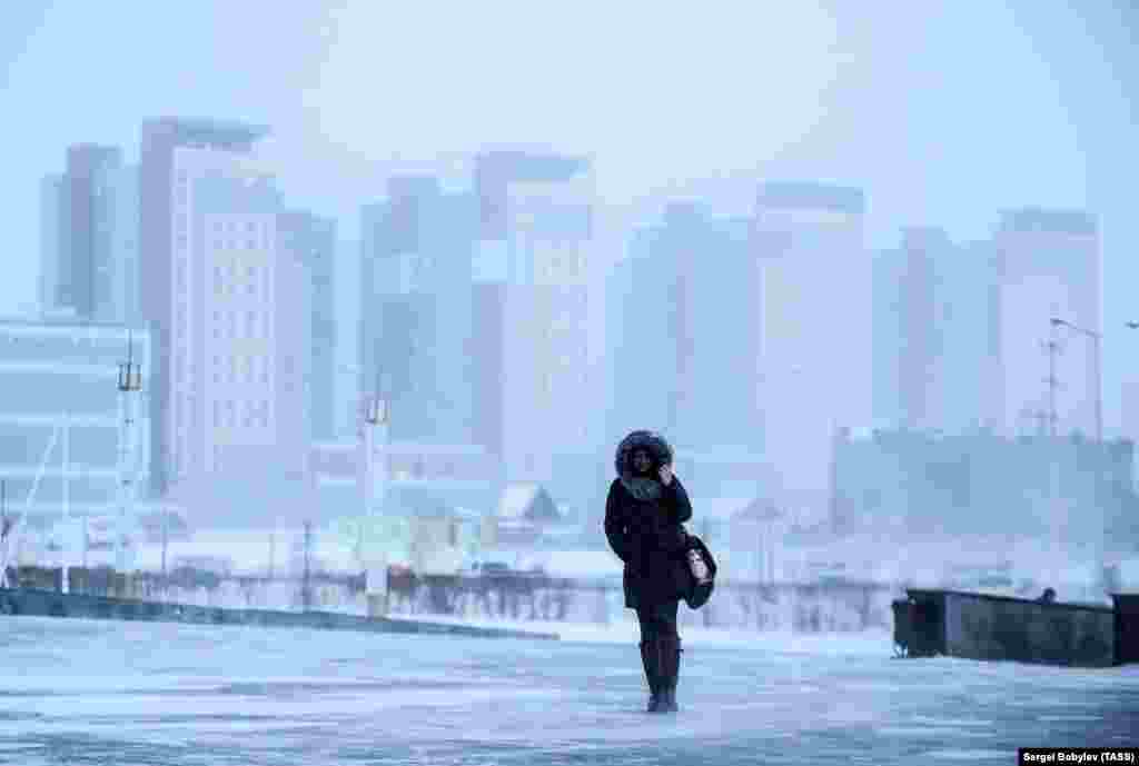 Among the biggest challenges for people relocating to Astana were the brutal winters -- only Mongolia&rsquo;s capital, Ulan Bator, is colder -- and the winds that drive in across the plains.