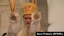 Metropolitan Amfilohije Radovic from the Serbian Orthodox Church, which has long dominated religious life in Montenegro. 