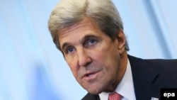 U.S. Secretary of State John Kerry made his comments at a meeting on Afghanistan in Brussels on October 5. 