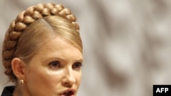 Tymoshenko says Yushchenko destroyed people's faith in the ideals of the Orange Revolution.