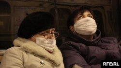 Swine flu fears in Kyiv