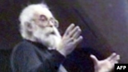 A photograph of Radovan Karadzic released by authorities in Belgrade after his capture.