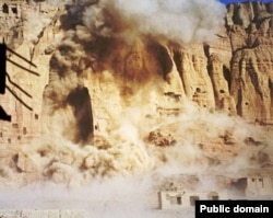 The Bamiyan Buddha was destroyed by the Taliban.