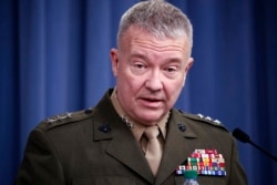 Marine General Frank McKenzie: "Worrisome trend."