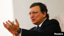 Jose Manuel Barroso steps down after 10 years at the head of the EU's executive.