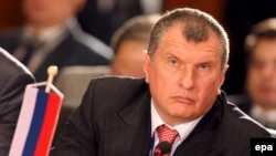 Russian Deputy Prime Minister Igor Sechin (file photo)