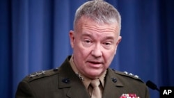 Marine General Frank McKenzie (file photo)