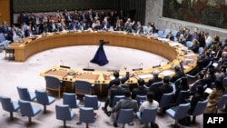 The UN Security Council voted on a U.S. resolution on Ukraine on the third anniversary of Russia's invasion of Ukraine.