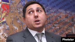 Armenia's human rights ombudsman, Armen Harutiunian