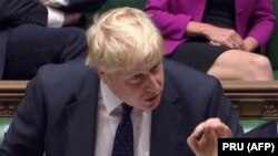 British Foreign Secretary Boris Johnson 