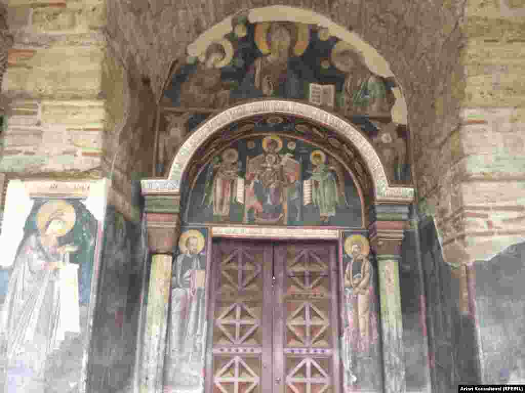 The Serbian Orthodox monastery in Gracanica