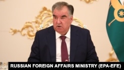 Tajik President Emomali Rahmon