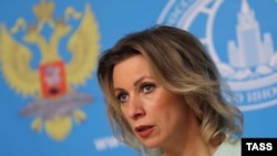 Russian Foreign Ministry spokeswoman Maria Zakharova