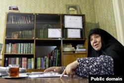 Azam Taleghani has long been one of Iran's most active women's rights campaigners. (file photo)