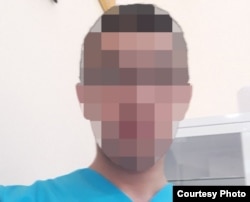 A pixelated image of "Kamil," a gay cardiologist in Turkmenistan who spoke to RFE/RL on condition of anonymity.