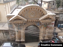 An entrance to the church in Dhaka’s Armanitola suburb, which has a reputation for being a tough part of the city