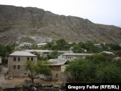 The village of Balakhani is nestled in the mountains of Daghestan