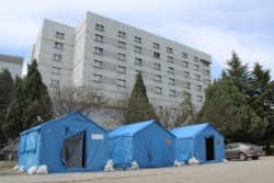 The infectious-diseases wing of Mostar's University Clinical Hospital has been transformed into a COVID-19 facility staffed by doctors and other experts from both hospitals in the city.