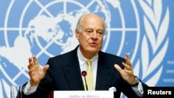 UN Special Envoy for Syria Staffan de Mistura