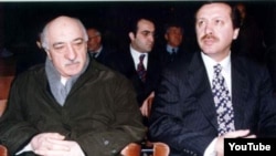 Fethullah Gulen (left) and Turkish Prime Minister Recep Tayyip Erdogan were once allies.