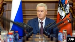 Moscow's acting mayor, Sergei Sobyanin, was a no-show at the debate.