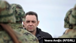 Serbian Defense Minister Aleksandar Vulin (file photo)