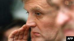 Aleksandr Litvinenko in London in 2004