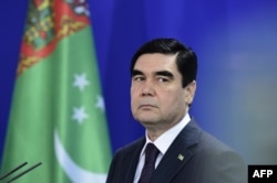 Current Turkmen President Gurbanguly Berdymukhamedov (file photo)