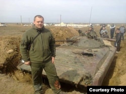 Halko reporting from eastern Ukraine in 2014.