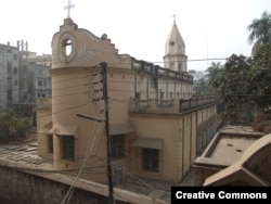 Officially known as the Armenian Apostolic Church of the Holy Resurrection, the Armenian Church of Dhaka is located on a narrow lane in the heart of the Bangladeshi capital.