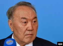 Kazakh President Nursultan Nazarbaev