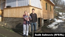 The couple set up house in a home built for them by an Austrian charity.