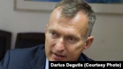 Darius Degutis, Lithuania's envoy for issues related to the Astravets nuclear plant. (file photo)